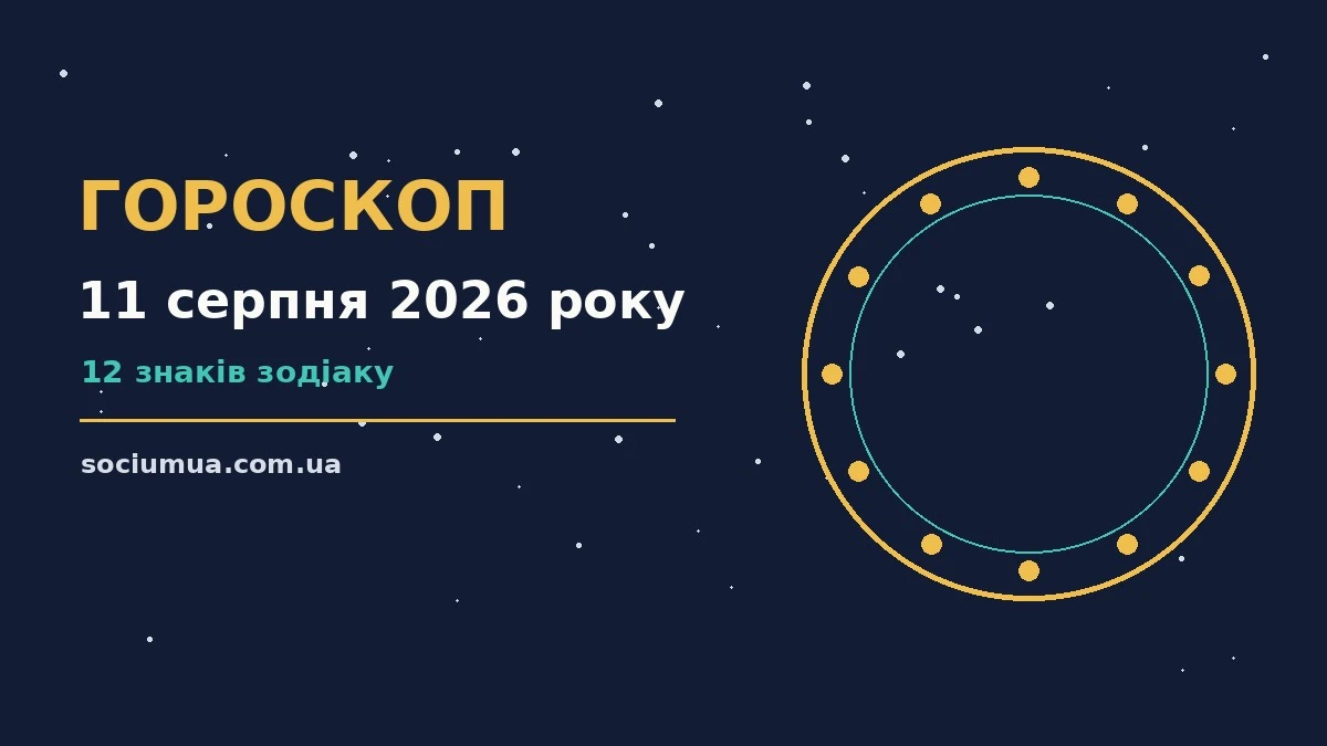 Гороскоп на 11 серпня 2026 року: де діяти без зволікань для впевненого початку дня