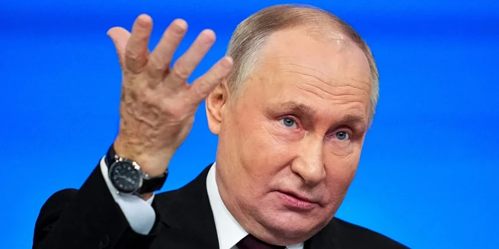 Президент рф Володимир Путін під час засідання Ради зі стратегічного розвитку та національних проєктів