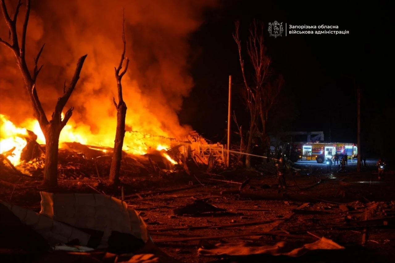 Хронологія нічної атаки 11 серпня: дві хвилі ударів по Запоріжжю