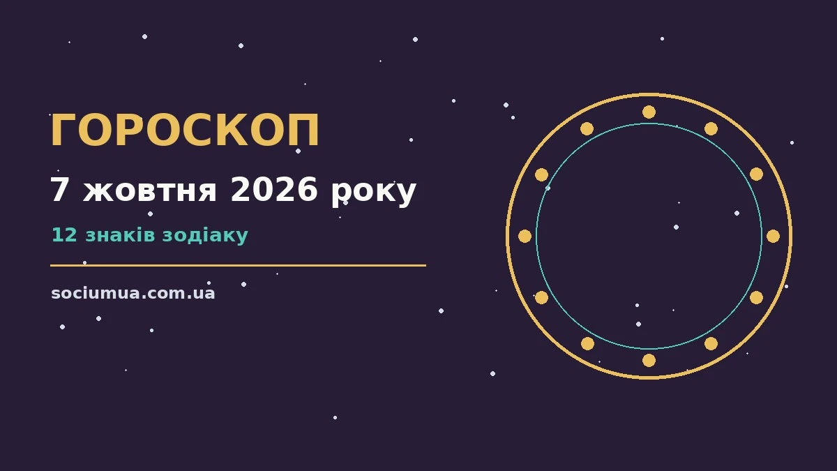 Гороскоп на 7 жовтня 2026 року: де діяти без зволікань для впевненого початку дня